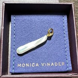 New in box Monica Vinader Pearl Pendant